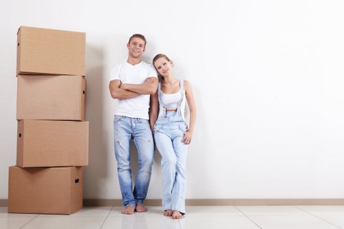 Professional team planning a commercial move in Chiswick