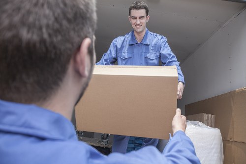 Family preparing for a home move in Chiswick