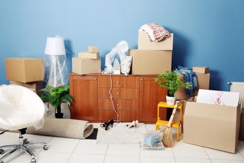 Eco-friendly moving materials used by Chiswick Man with Van service