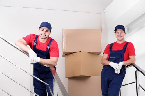 Professional movers from a Man with Van service in Chiswick