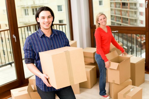 Organized packing process for a move